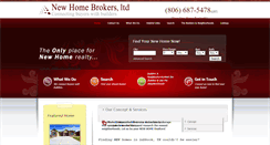 Desktop Screenshot of newhomebrokersonline.com